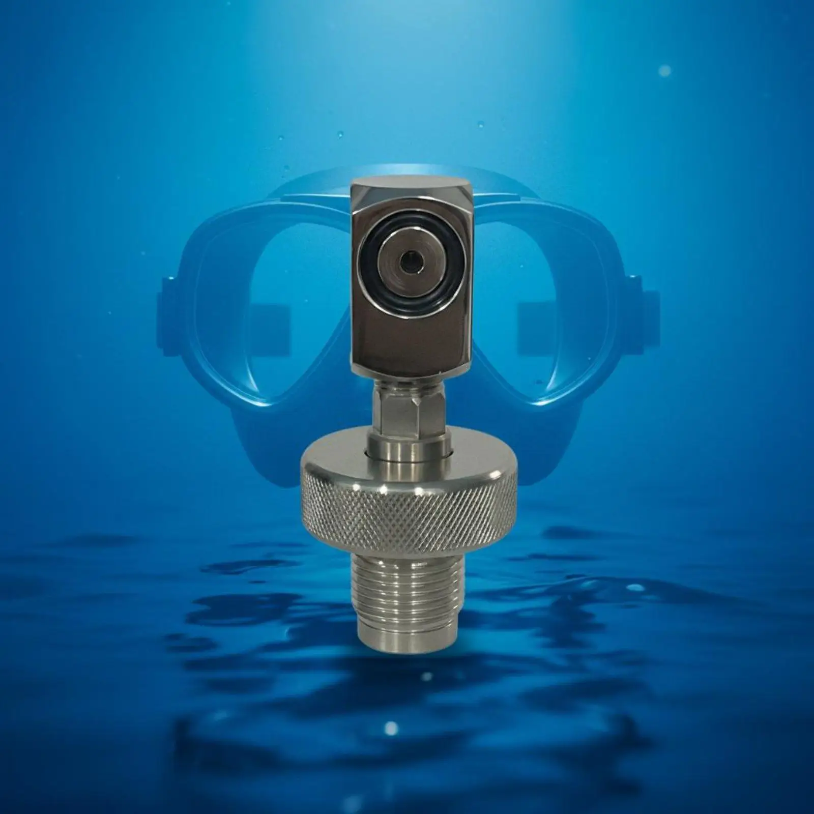 DIN/YOKE Fill Adapter High Pressure DIN to Yoke Fill Adapter Thickened Material