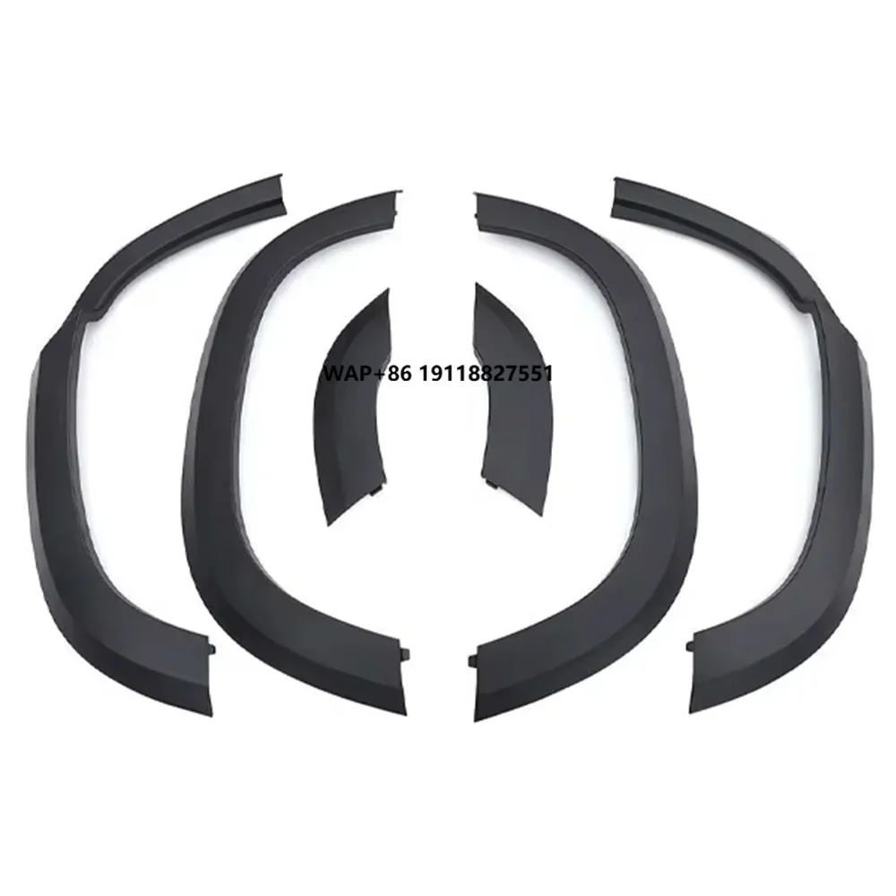 

VPLEP0379 New Set 4 Matte Black Wheel Arch Flare OEM Style Fender Trim for Defender 110 L663 2020-2024 1 Year
