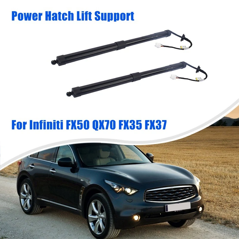 

2Pcs Car Power Hatch Lift Support Rear Left Right For Infiniti FX50 QX70 FX35 FX37 90560-3FY0A Parts