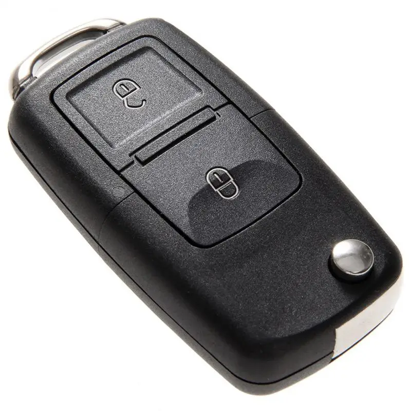 Buttons 434MHz Car Remote Key For Golf Beetle Passat Lupo Bora Flip Folding key with ID48 Chip 1J0959753A