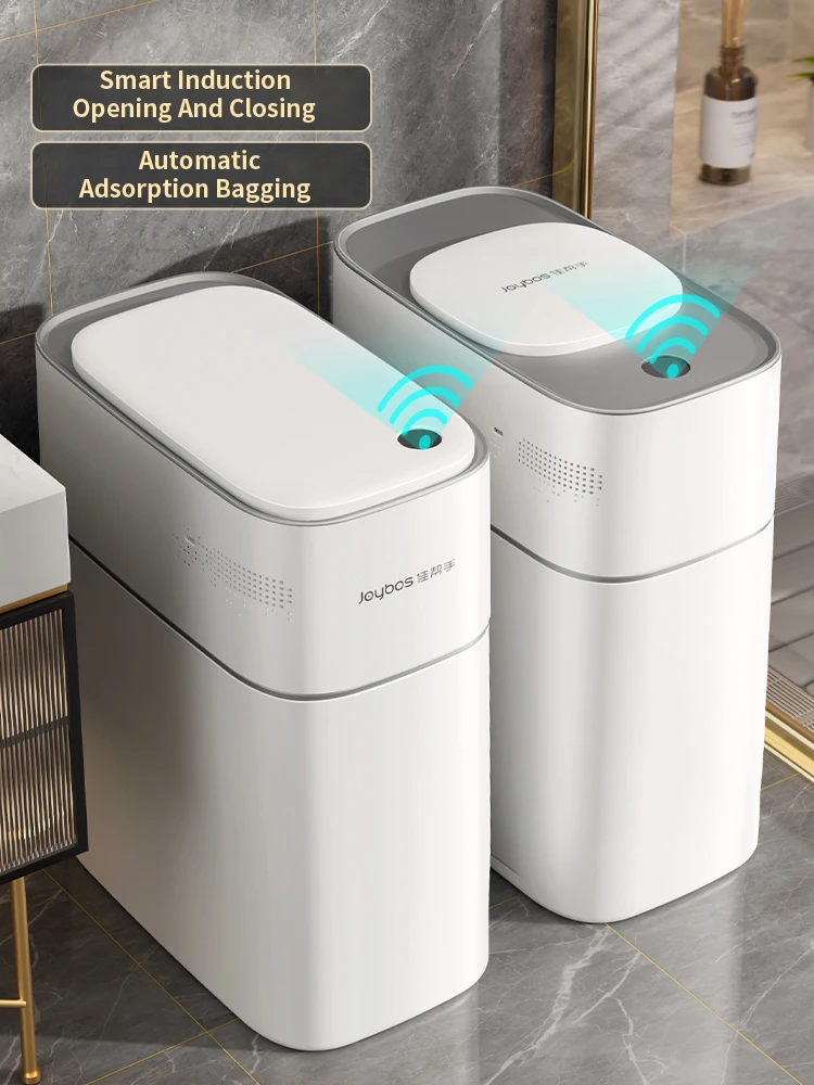 Can Can Home Smart Trash Electronic Trash Trash Induction Automatic Bathroom Can Sensor Intelligent Bagging Induction Joybos