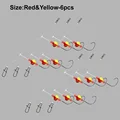 red-yellow 6pcs