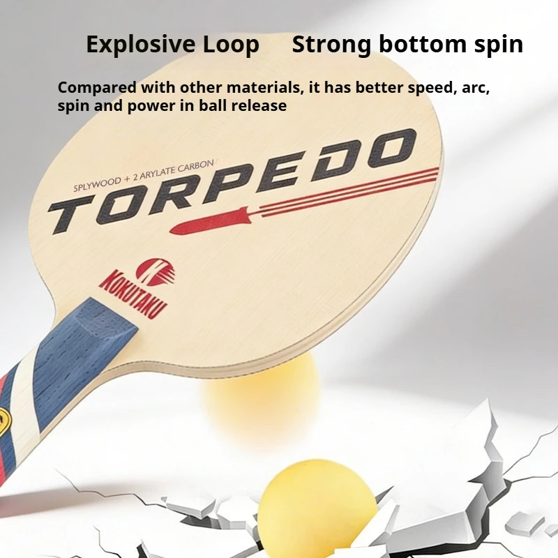KOKUTAKU TORPEDO Table Tennis  - مراجعة Table Tennis Paddle وسعره
