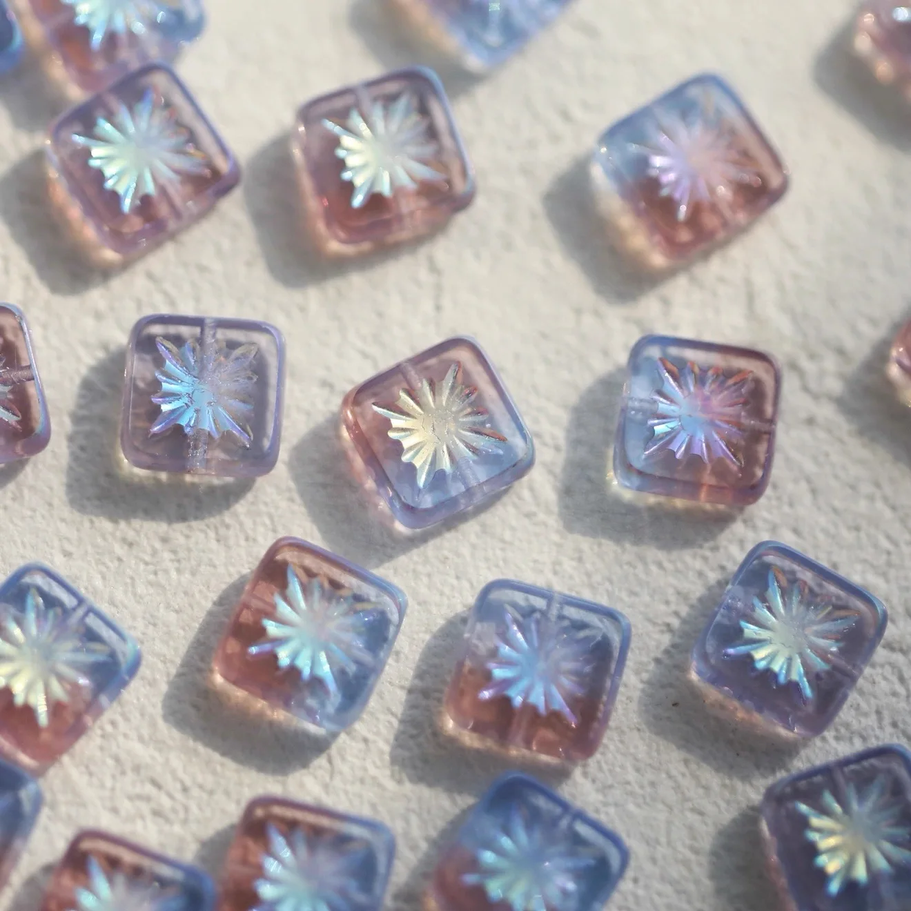 

（Style update in progres......）10pcs 10mm Loose Spacer Beads for Jewelry Making DIY Handmade Bracelets Earrings