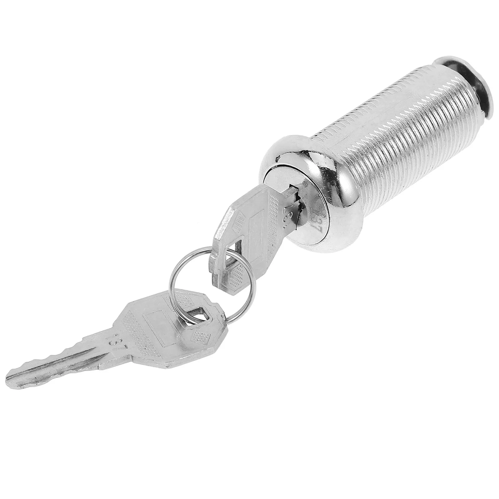 1Set Small Round Cabinet Lock Zinc Alloy Heavy Duty Security Lock for Drawer Toolbox File Cabinet Electric Box