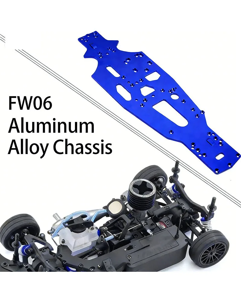

1 шт. Металлическое шасси VS053B для Kyosho FW05 FW06 1/10, запчасти для тюнинга радиоуправляемых машин, шасси для шоссейных радиоуправляемых туринговых автомобилей