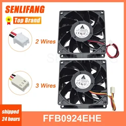 Well Tested Cooling FFB0924EHE 9038 9CM DC24V 0.75A 2Lines/3Lines For Delta Inverter Large Air Volume Fan