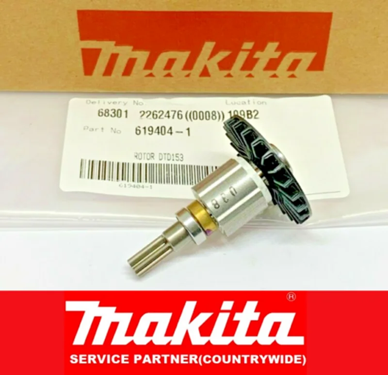 Genuine Brand New Makita Rotor 619404-1 for  Cordless Impact Drive DTD153RTJ DTD153  DTD153Z  XTD13