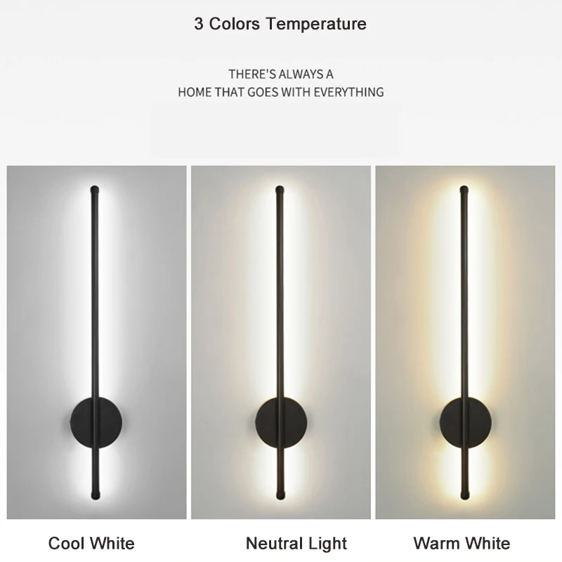 LED-Wandleuchten für den Innenbereich, für Schlafzimmer, Nachttisch, Schwarz, Gold, Innen-LED-Wandleuchten, Wandbeleuchtung, Wandleuchte, Korridor, Hartdraht – Detail 5
