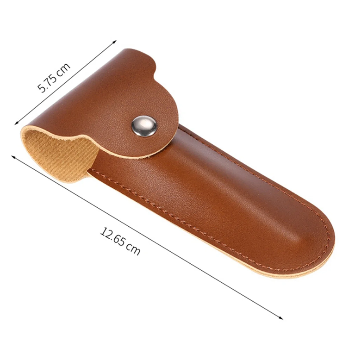 ONCE 3X Case Travel Holder Manual Double Edge Safety Razors Container PU lederen tas