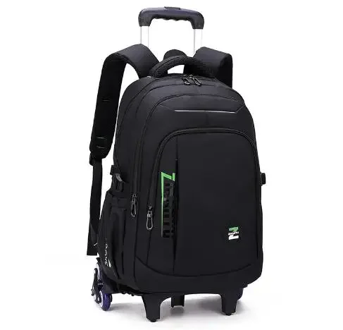 

Rolling Backpack Boys Wheeled School Bags Trolley Bag for Primary School Wheeled Bag for Teenagers School Travel Trolley Bag