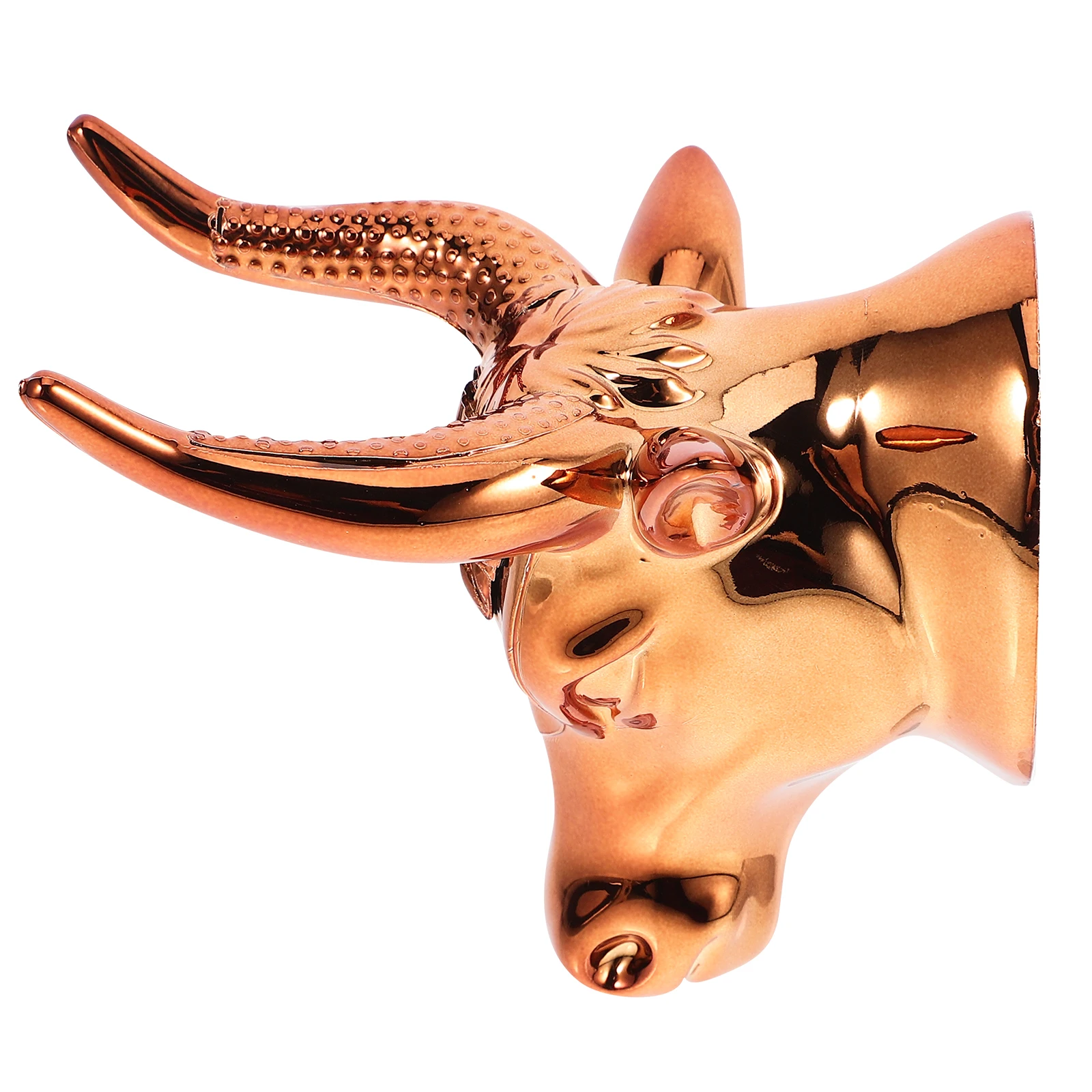 

Guitar Hanger Ox head Shaped Wall Mount Rack for Guitars Ukulele Violin Erhu Holder Durable ABS Iron Material Storage Solution