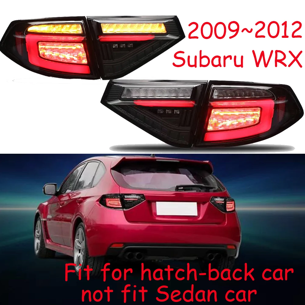 

Hatch-back car styling WRX tail lights for 2008~2014y WRX taillights LED Tail Lamp rear trunk lamp drl+brake+reverse+turn signal