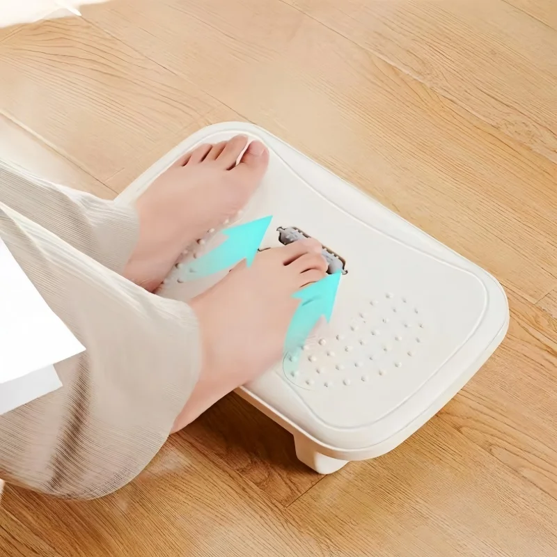 Footstool, Step Stool, Small Step Stool, Anti-Crossed Legs Tool, Footrest, Massage Stool, Office Workstation