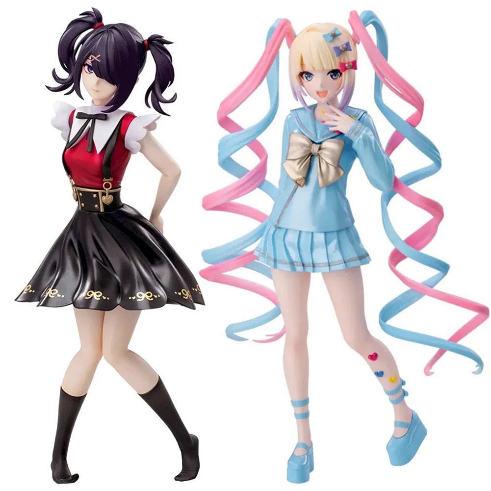 

Anime Girl Figures KAngel Action Figure Virtual Uploader Ame Rain Figurine Collection Model OMG kawaii Angel chan Toys Ornaments