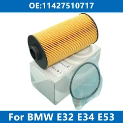 Engine Oil Filters 11427510717 For BMW E31 E32 E34 E38 E52 E53 530i V8 540 730 740 750 840ci X5 4.4i 4.6 Z8 Car Oil Filter Kit