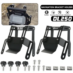 For SUZUKI V-STROM DL250 DL 250 V-STROM Navigation Support Windshield Lifting Function Adjustment GPS Phone Bracket Motorcycle