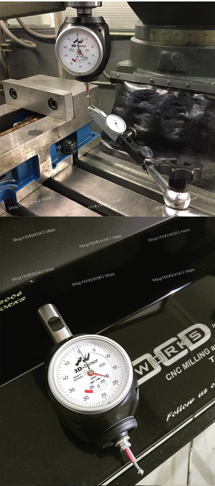 Universal 3D-Taster Edge Finder Ball Tip Pointer 80.360.00FHN In Stock