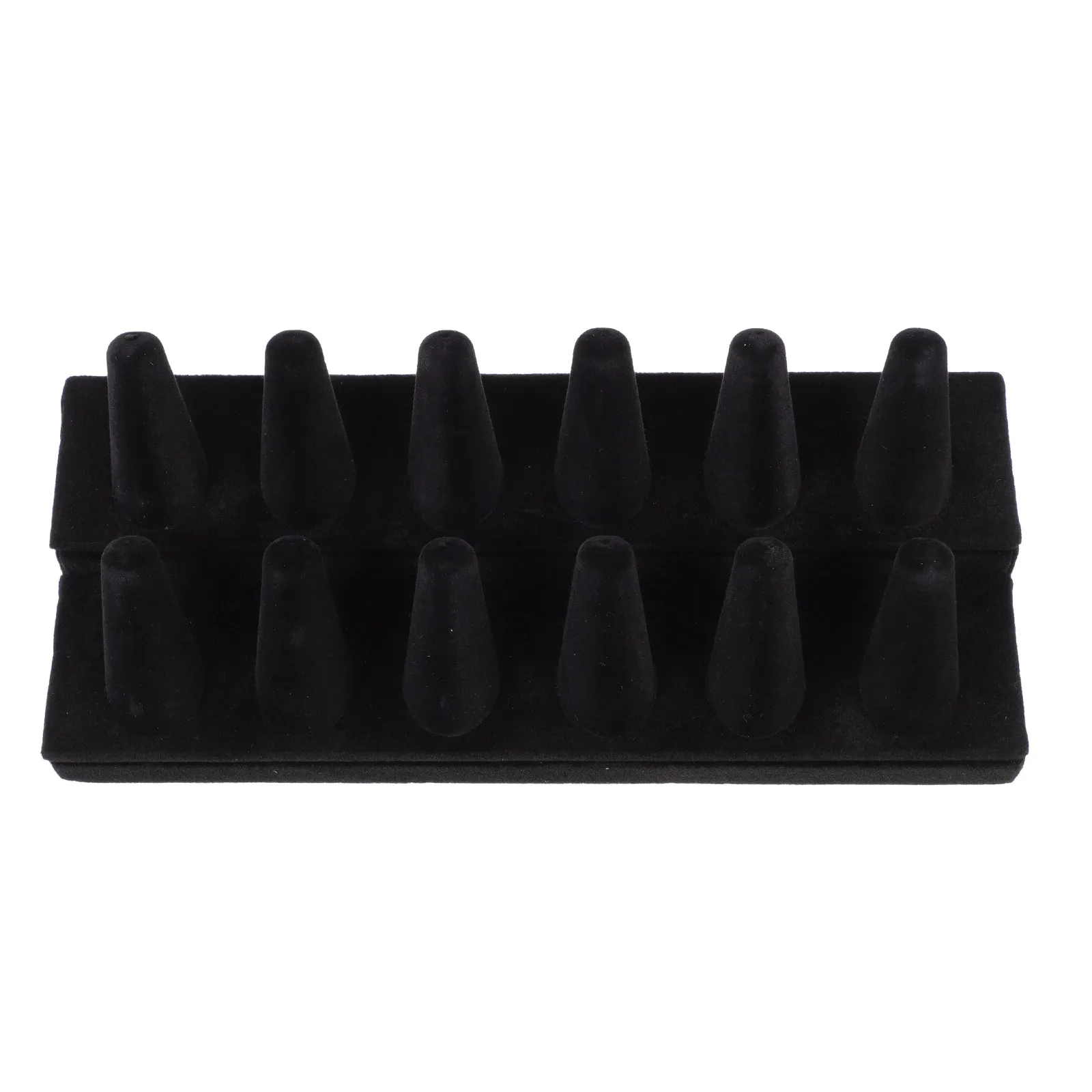 

1Pcs Ring Display Stand Jewelry Holder Decorative Double-Layer Organizer Showcase Display Rack Finger Ring Storage Support