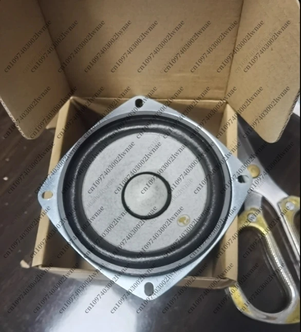 Audio Speaker,4-Inch Full-range Speaker, Desktop HIFI Frequency Response Range 81-20kHZ Power 30 Watts, Impedance 8 Ohms