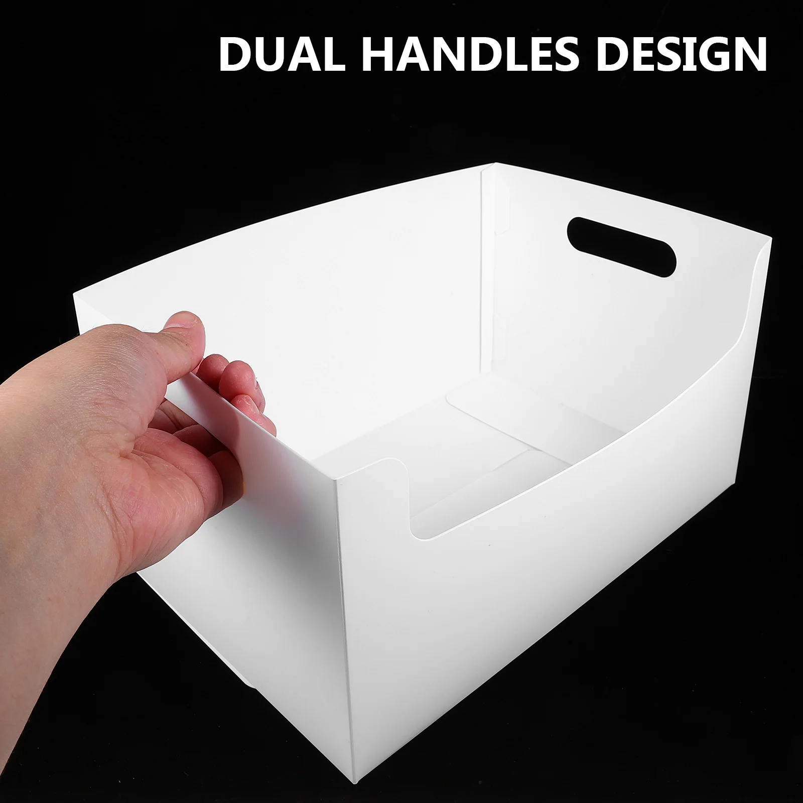 2 قطعة صندوق تخزين حامل الملفات Abs منظم سطح المكتب لمكتب النوم أشتات سلة المنزل استخدام القرطاسية حامل مكعب صندوق تخزين