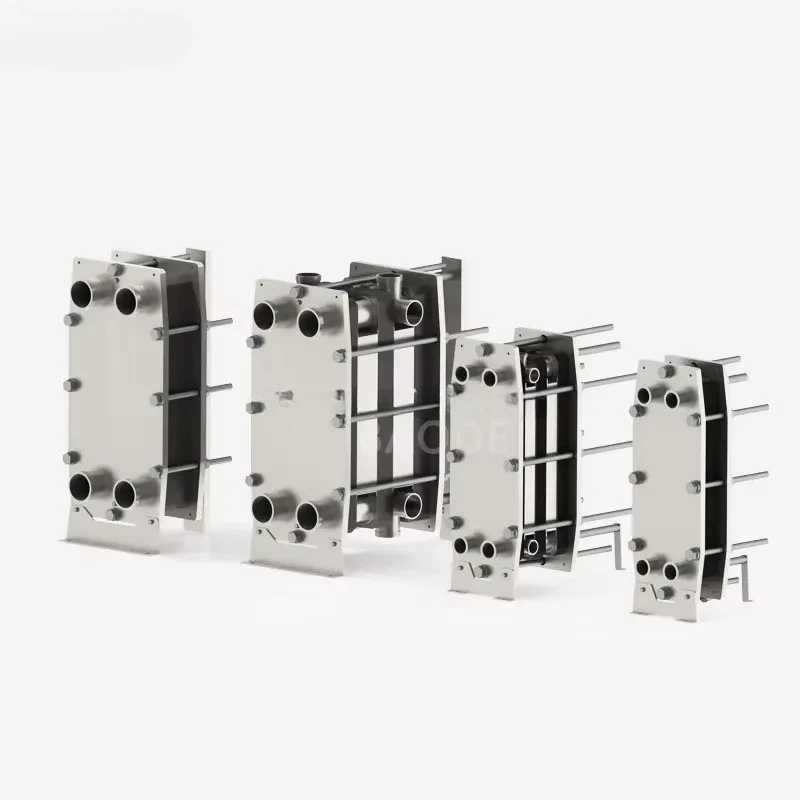 Best Selling Food Grade Milk Cooler Gasket Brewery Plate Heat Exchanger Engine Pump for Juice Milk Beer Accurate Temperature