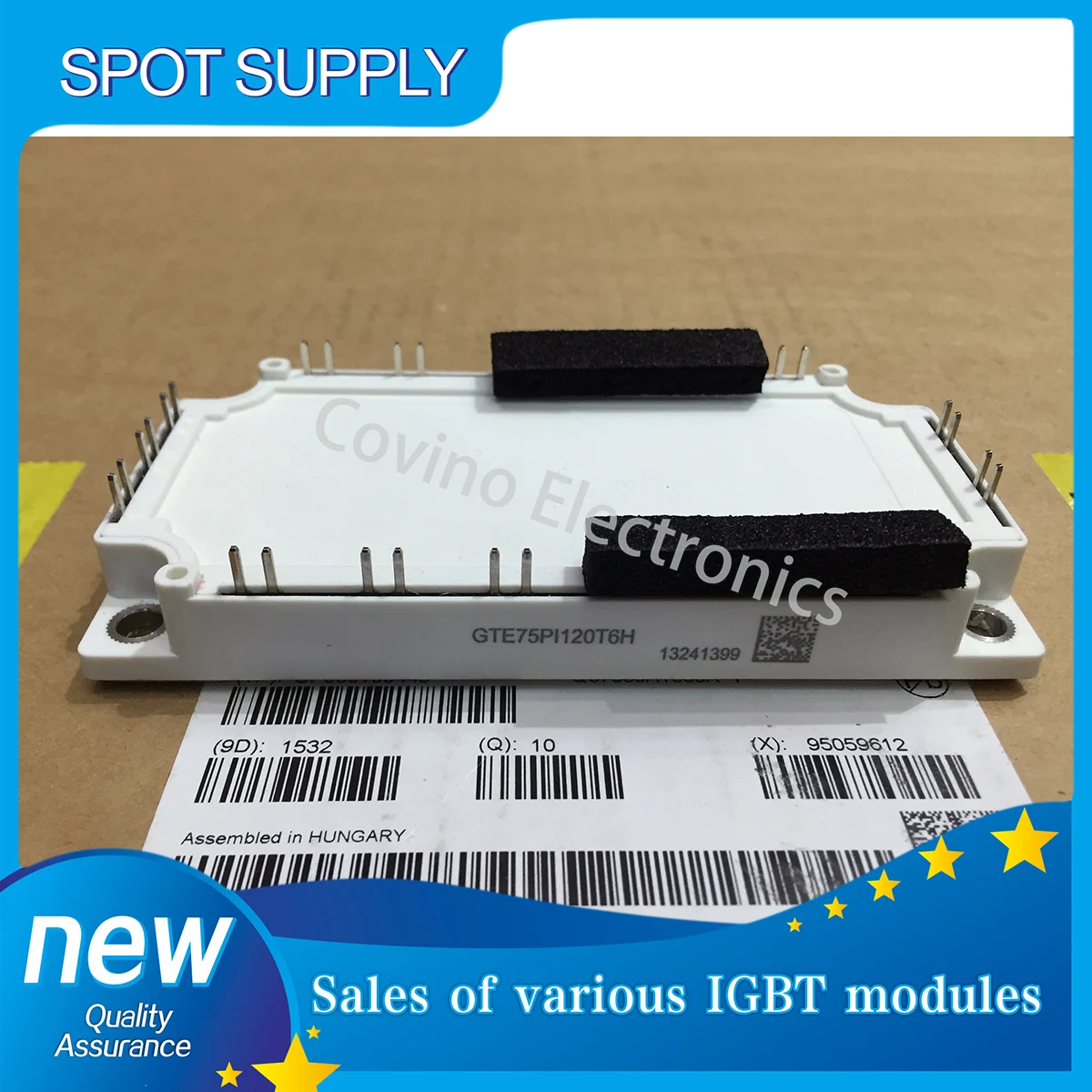 NOVO ORIGINAL GT75FB120T6H GTE100PI120T6H GTE200FF120T6H-T4M GTE75PI120T6H-T4 MODULO IGBT EM ESTOQUE