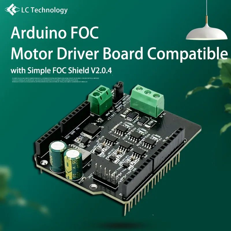 LC Arduino FOC Brushless Motor Driver Board Compatible with Simple FOC Shield V2.0.4