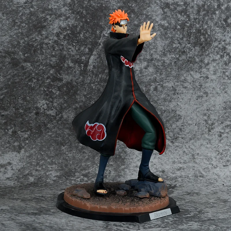 Anime Akatsuki Pain Battle Ver. GK PVC Action Figure Game Statue Collectible Model Kids Toys Doll Gifts 27CM