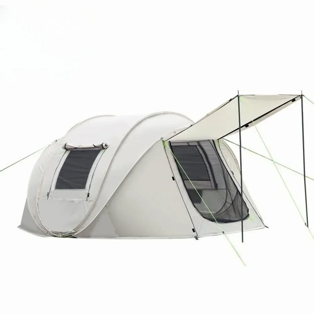Bild 5: TechHPCamping Outdoor Strandzelt Sonnenschutz Regenschutz Wasserdichtes Schutzzelt Ultraleichtes Bergsteiger-Glamping Luxus-Zelt