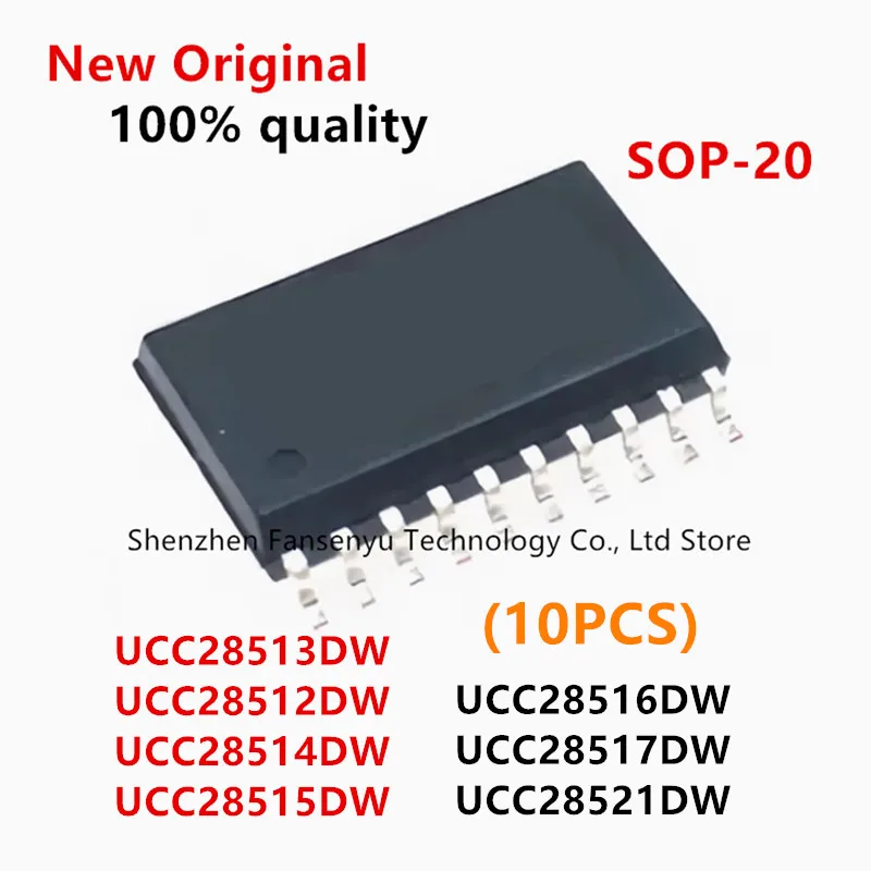 

(10piece)100% New UCC28512DW UCC28513DW UCC28514DW UCC28515DW UCC28516DW UCC28517DW UCC28521DW sop20