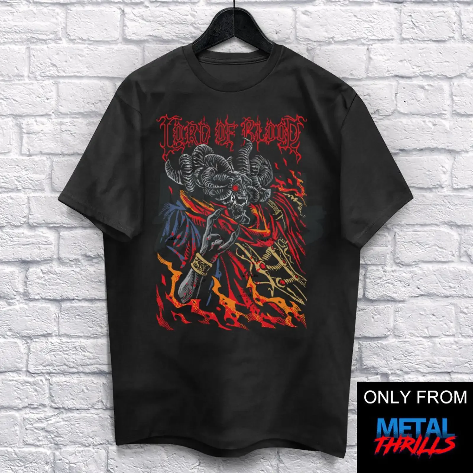 Blood Lust T Shirt For Men and Women Gamer Heavy Metal Video game Music Retro vintage Washed fashion Casual designer clothes