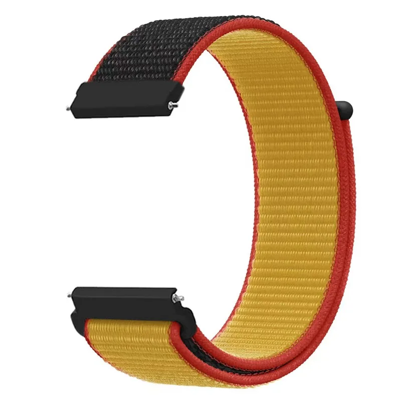 22mm 20mm Nylon Band for Samsung Galaxy Watch 7 6 5 4 40/44mm Strap Huawei Watch 5 GT5-4 46mm Amazfit Bip 6 Balance 2 Bracelet