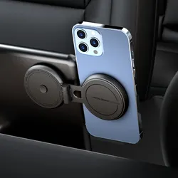 Supporto per telefono da auto per Tesla Model 3/X/Y/S, supporto per telefono magnetico invisibile per auto, supporto per auto MagSafe girevole a 360 ° per tutti i Phon