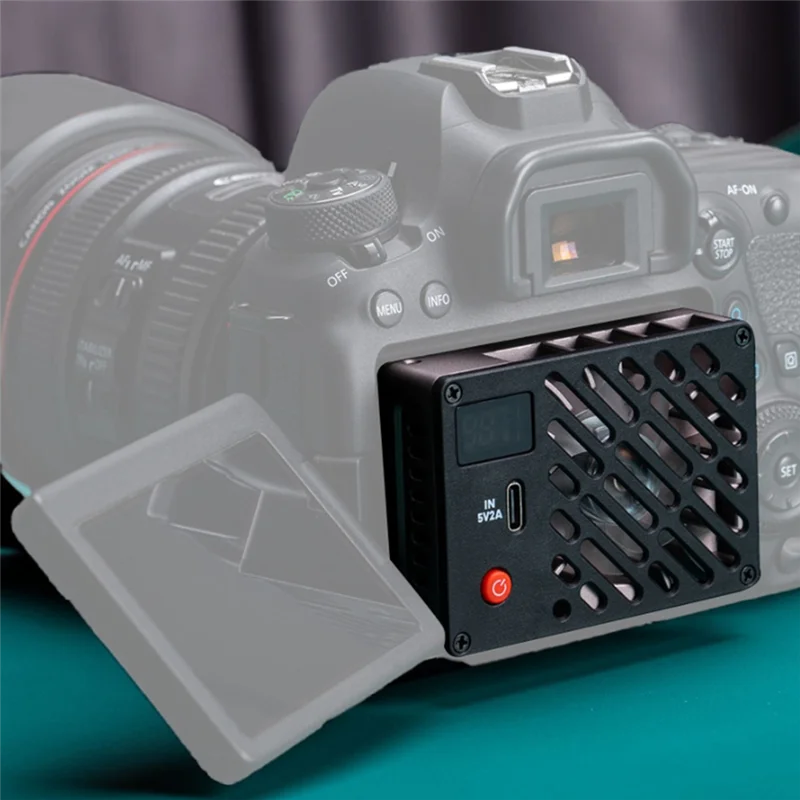 أشباه الموصلات كاميرا مروحة التبريد المبرد بالوعة الحرارة لسوني كانون نيكون فوجي DSLR تبديد الحرارة ثرموستاتي