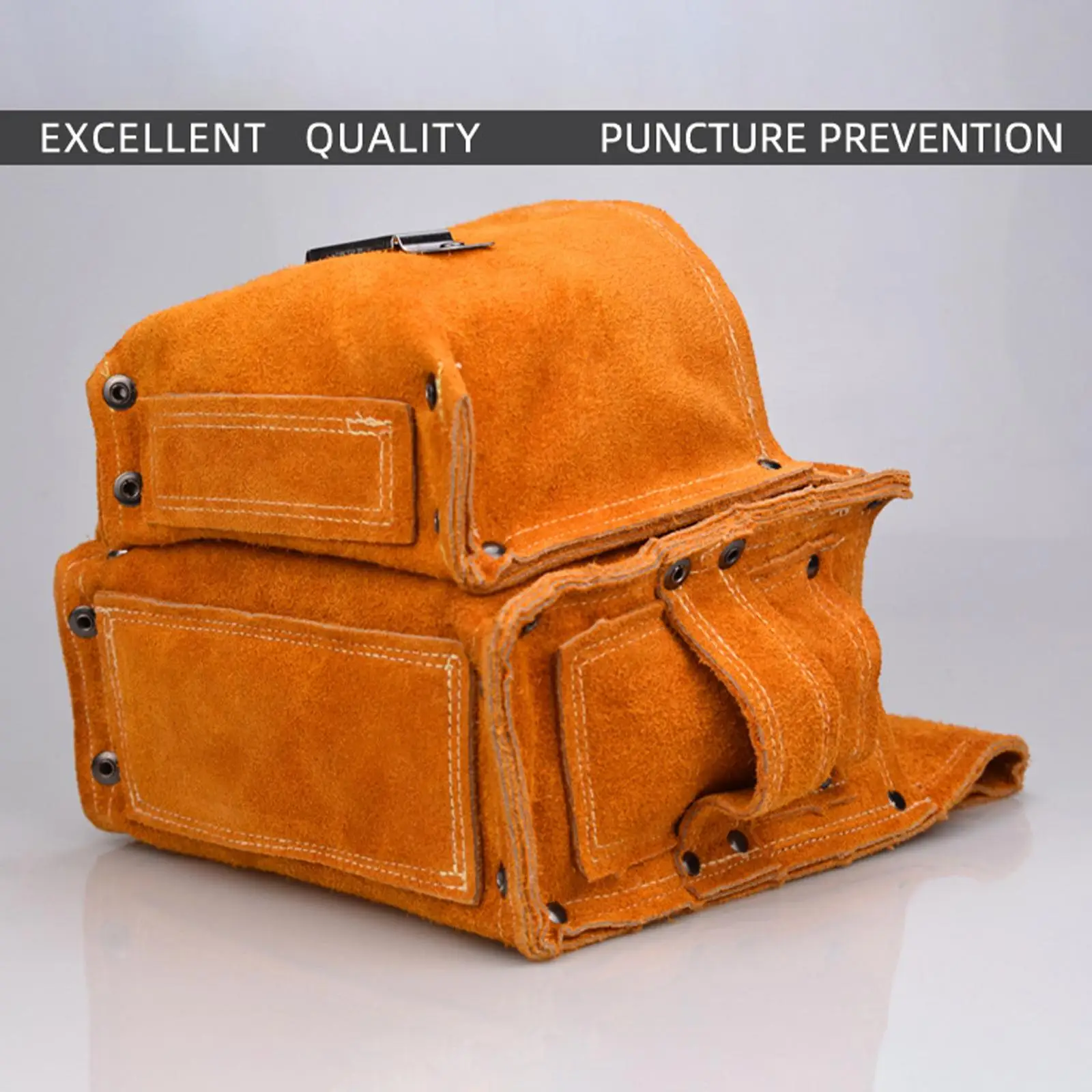 

Tool Pouch with Belt Durable Storage Organizer Wrench Pouch for Camping Gear Car Tool