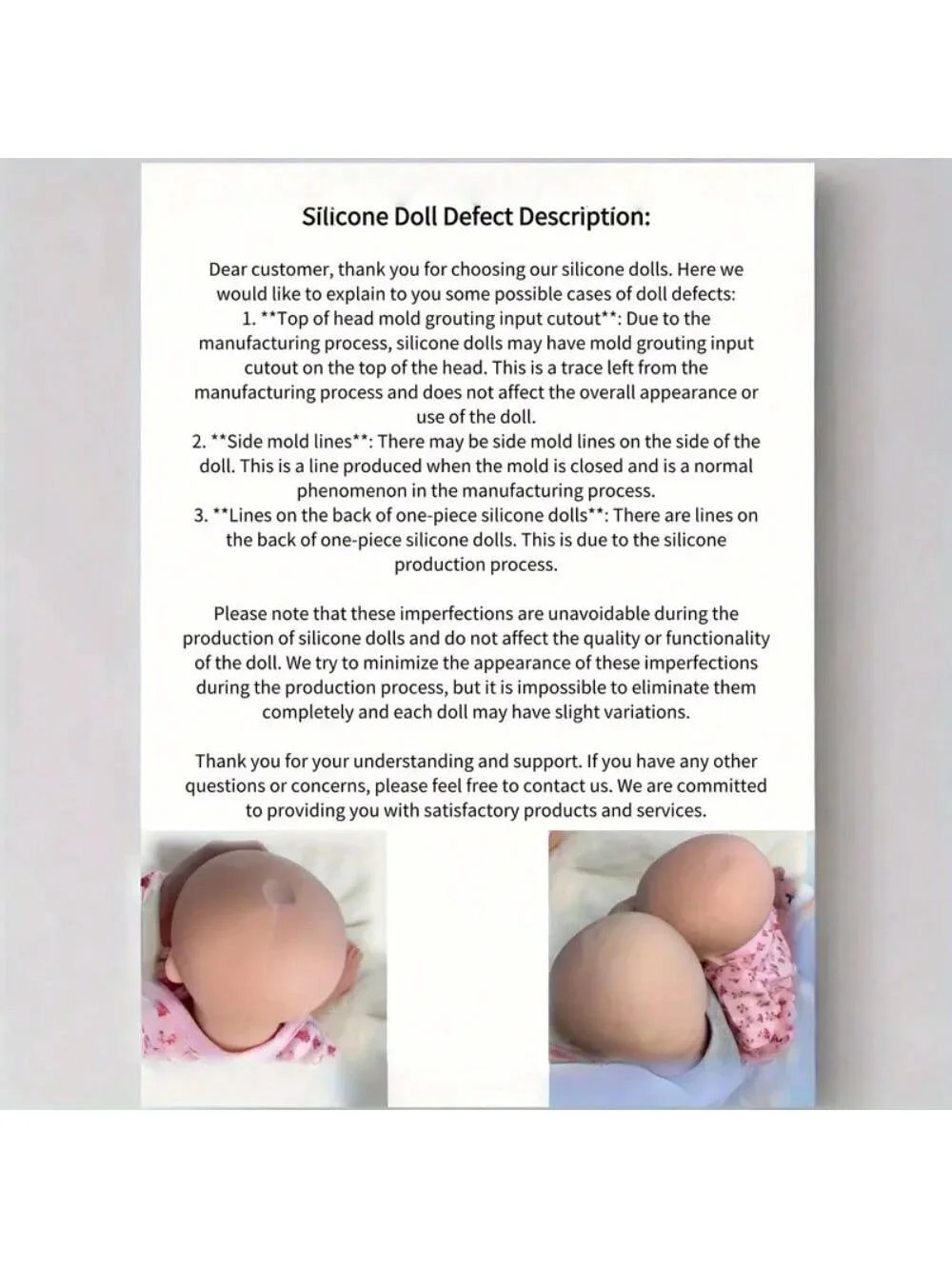 Aizwa1 13 Inch Loulou Bebe Reborn De Silicon Girl Doll Open Eyes Bald, Choose Pink or White Dress Toy view 6