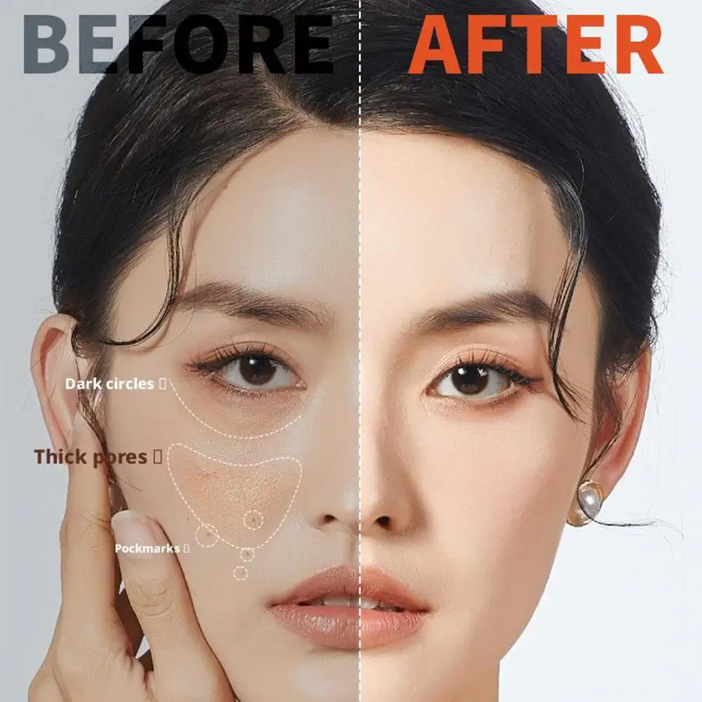 Crème pour la peau à la vitamine C, correcteur terne éclaircissant, crème d'isolation, ton même, crème pour la peau du visage, vitamine cinq Delicat R3C0