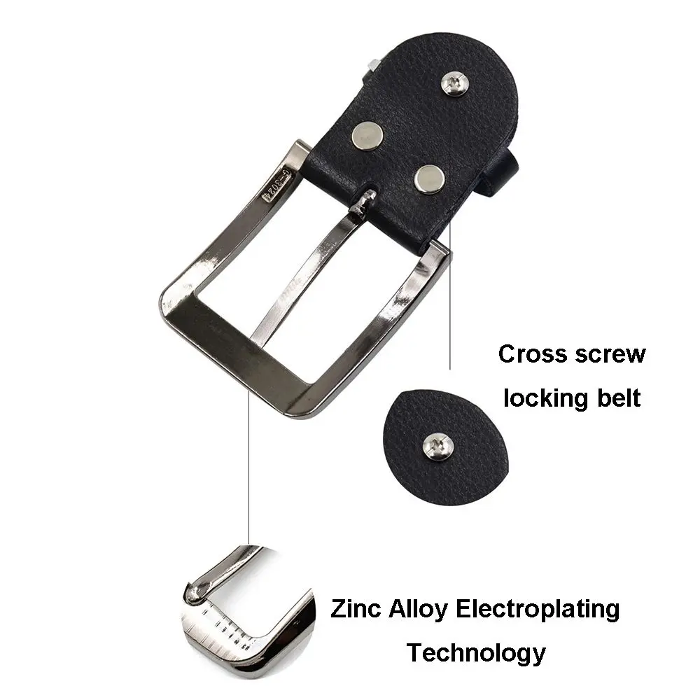 Домашняя мужская пряжка 2,5/3,5/4 см, модная пряжка из цинкового сплава, пряжка из натуральной кожи