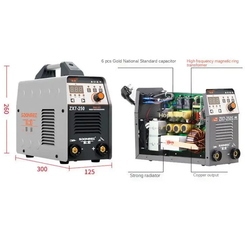 5700W electric welding machine stainless steel home high-power electric welding dual-use industrial-grade factory direct sales