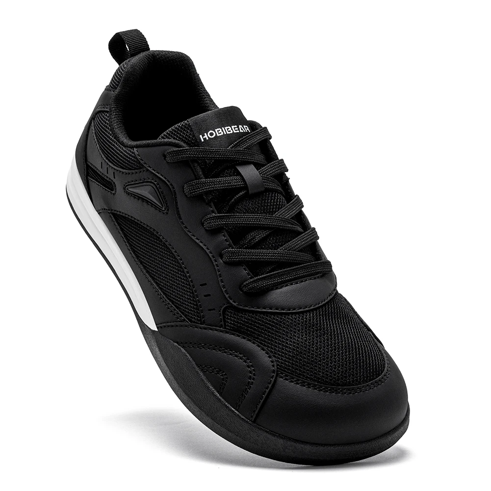 HOBIBEAR Unisex-Schuhe mit breiter Passform, Zero Drop-Schnürsneaker, flexible, leichte, lässige Wanderschuhe – Detail 5