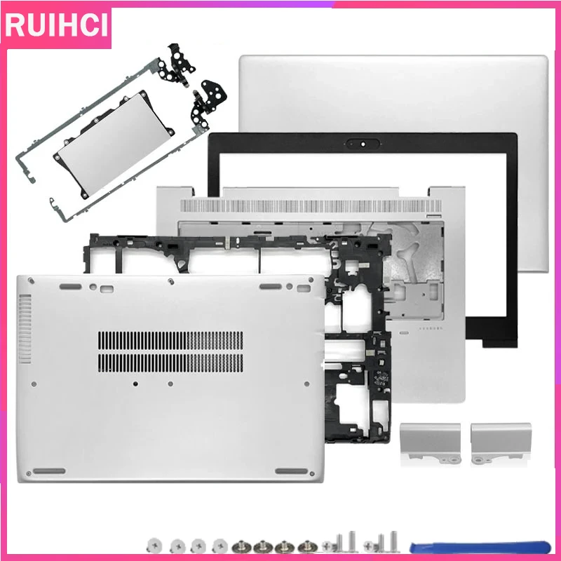 

For ProBook 640 645 G4 G5 New Laptop Lcd Back Cover/Front Bezel/Hinges/Palmrst/Bottom Case/Framework Silver L09526-001