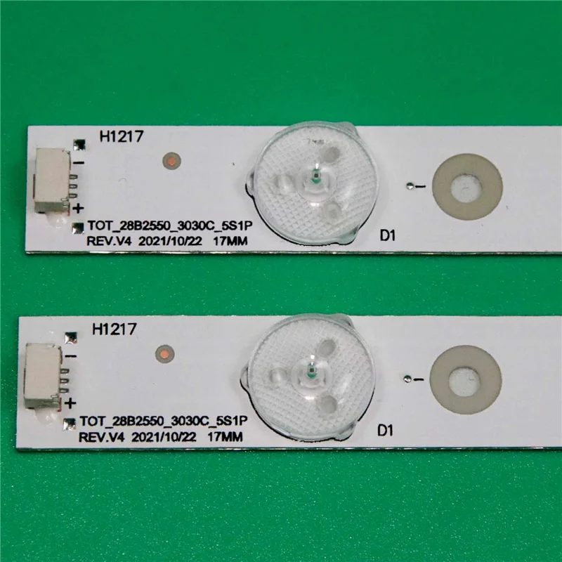 LED TV Bands Bar For TOT_28B2550_3030C_5S1P_REV.V4 Backlight Strip For TCL H28V9900 H28VPP00 Array Lanes 4C-LB280T-YH1 YH2 Tapes