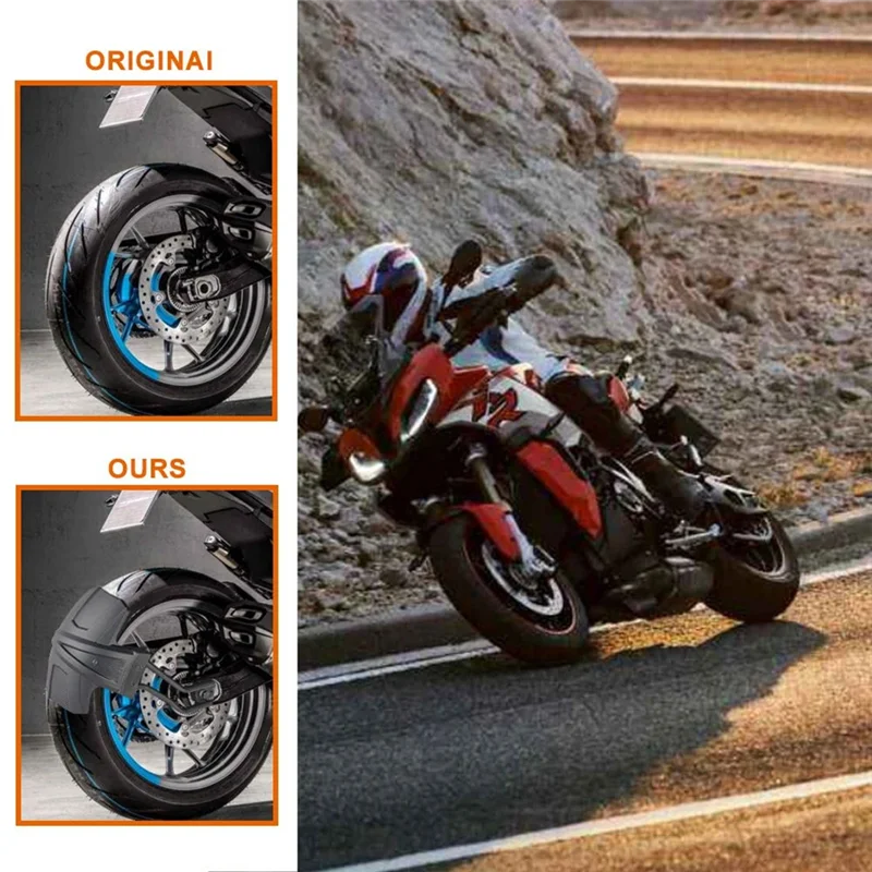 

Dependable-Motorcycle Rear Fender Mudguard For ZONTES 368G 368 G 368-G 2024 2025 Fender Rear Cover Back Mudguard Splash Protecto