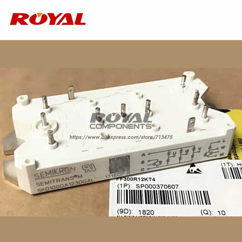 SKD75GAL123D16L2 SKD75GAL123D SKD100GA123DGAL nuevo módulo ORIGINAL