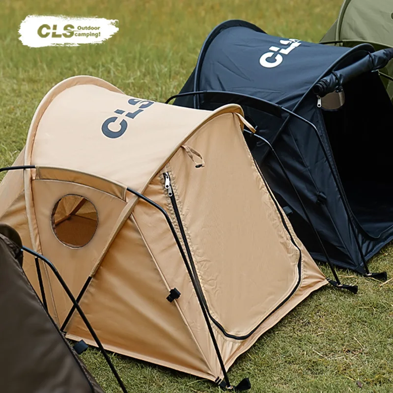 

STLFCLS Outdoor Indoor Pet Tent Oxford Fabric Warm Cat Nest Large Dog Kennel Portable Folding Tent for Summer