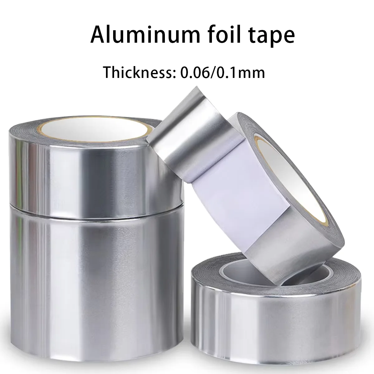 High Temperature Resistant Smoke Exhaust Pipe Sealing Kitchen Cauldron Leak Proof Sunscreen Heat Insulation Aluminum Foil Tape