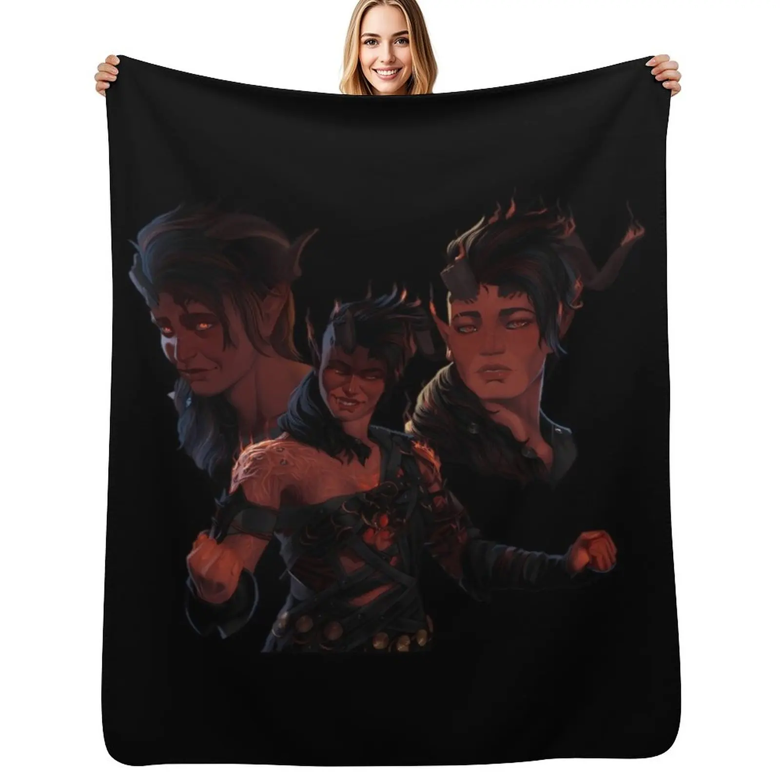 

Karlach Karlach Karlach Throw Blanket Soft Breathable Blanket for Night Sleeping