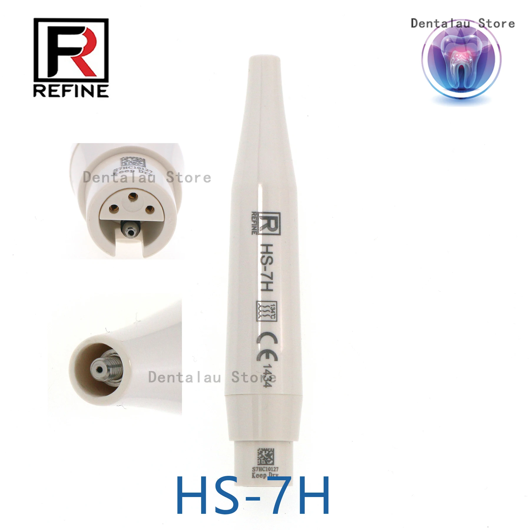 HS-7H REFINE Dental ultrasonic scaler Handpiece without LED fit dentist holds comfortable Fit SATELEC ACTEON NSK