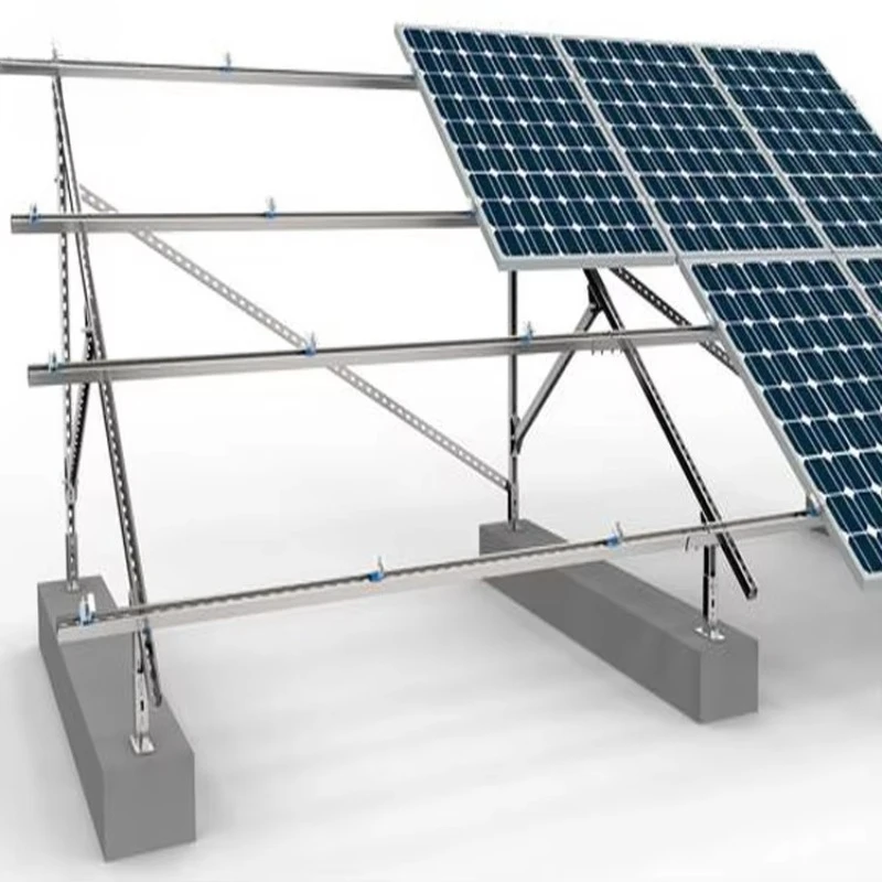 

Durable weather-resistant aluminum industrial floor-mounted photovoltaic brackets for residential solar power systems